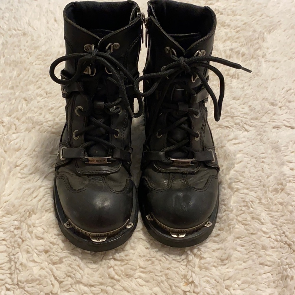 Harley-Davidson Boots Size 8 Black GUC